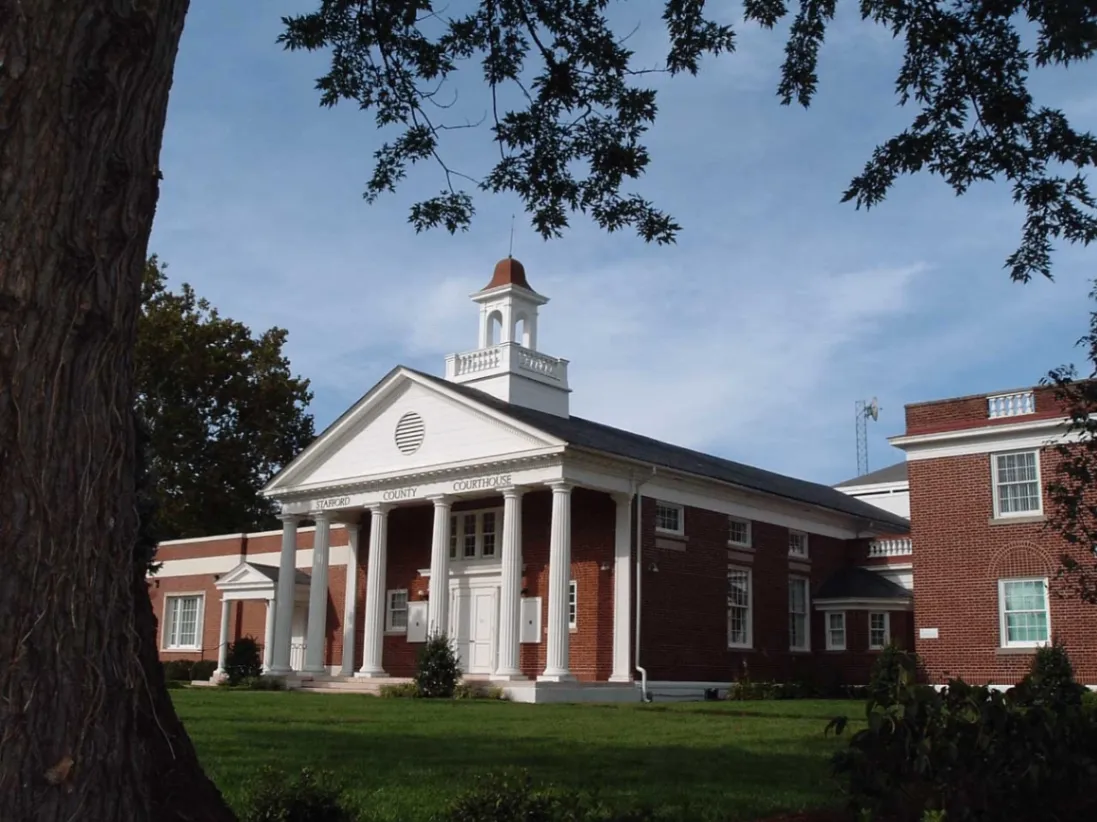 Historic Stafford courthouse